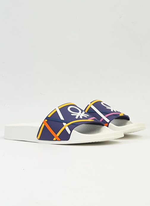 Benetton® | BN-1372 - 3816 Mor-Kadın Terlik - Görsel 3