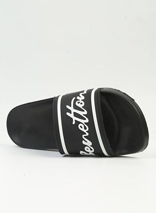 Benetton® | BN-1376 - 3816 Siyah-Erkek Terlik - Görsel 5