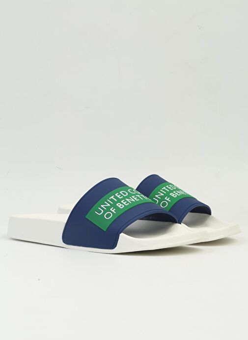 Benetton® | BN-1377 - 3816 Lacivert-Erkek Terlik - Görsel 3