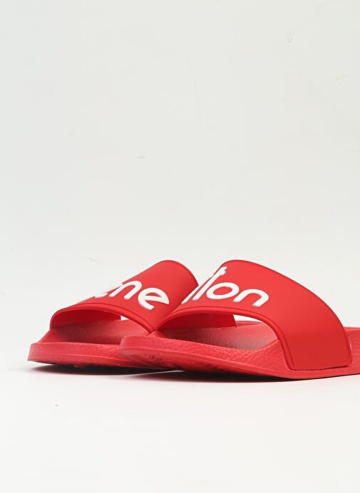 Benetton® | BN-1381 - 3816 Kırmızı-Kadın Terlik - Görsel 5