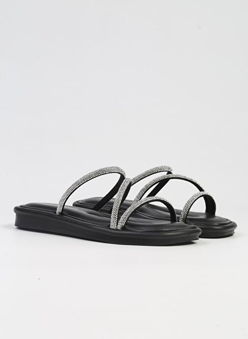Pierre Cardin® | PC-5102-3891 Siyah-Kadın Terlik - Görsel 3