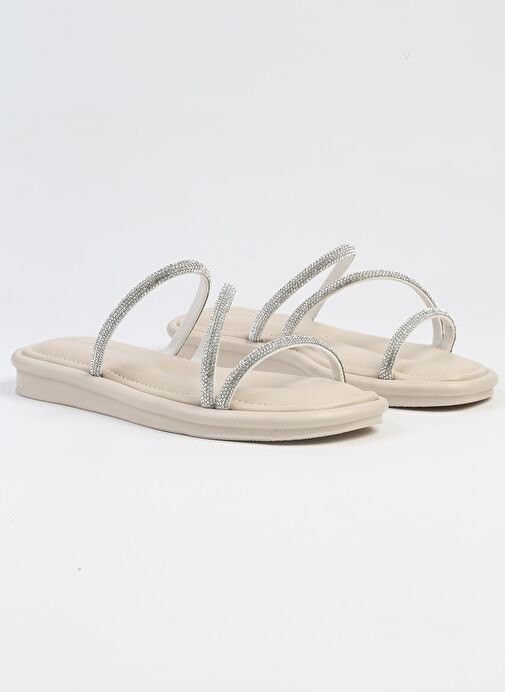 Pierre Cardin® | PC-5102-3891 Bej-Kadın Terlik - Görsel 3