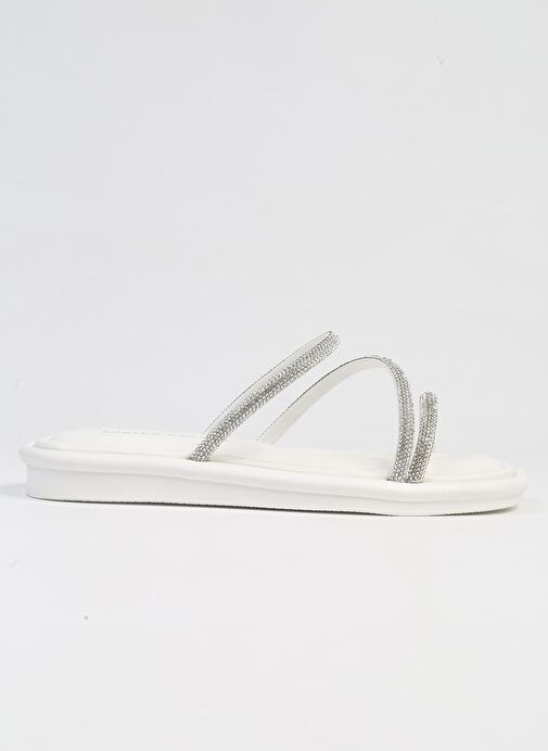 Pierre Cardin® | PC-5102-3891 Beyaz-Kadın Terlik - Görsel 2