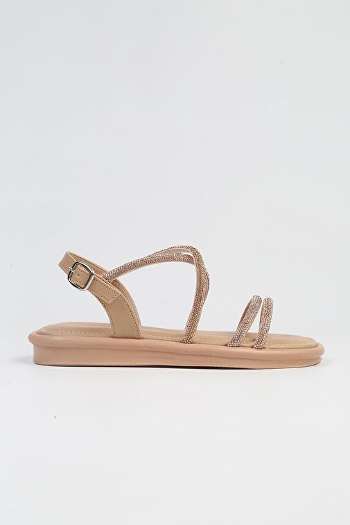 Pierre Cardin® |< PC-5103-3891 Bej-Kadın Sandalet - Görsel 2
