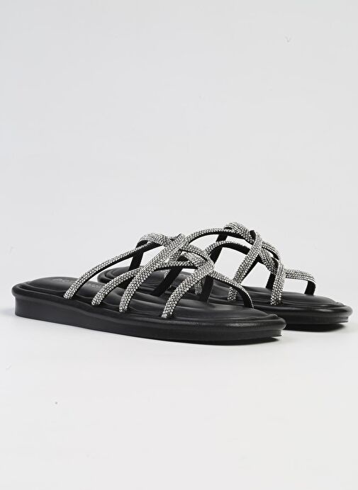 Pierre Cardin® | PC-5104-3891 Siyah-Kadın Terlik - Görsel 3
