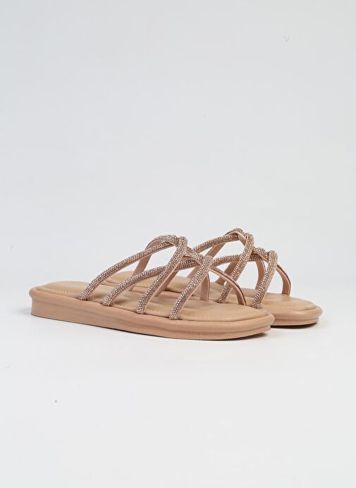 Pierre Cardin® | PC-5104-3891 Bej-Kadın Terlik - Görsel 3