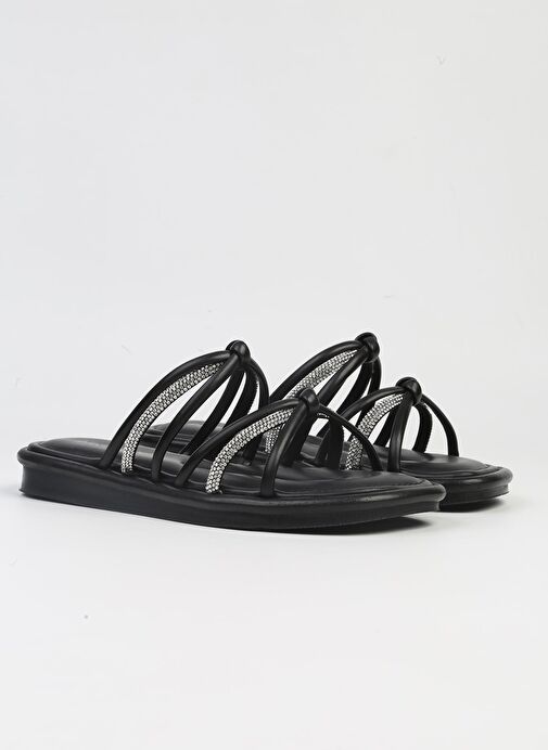 Pierre Cardin® | PC-5106-3891 Siyah-Kadın Terlik - Görsel 3