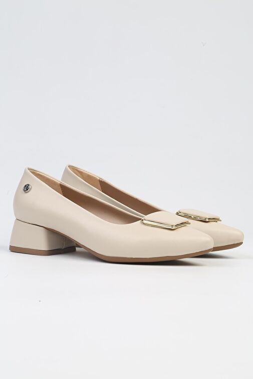 Pierre Cardin® | PC-53095- 3592 Krem Cilt-Kadın Günlük Ayakkabı - Görsel 3
