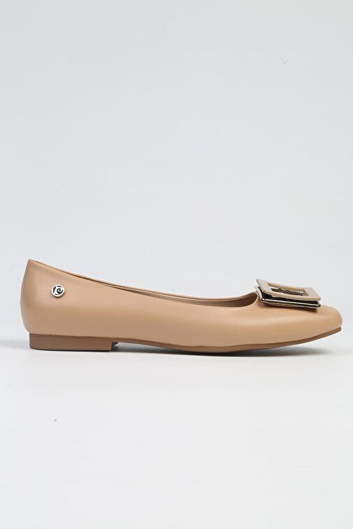 Pierre Cardin® | PC-53104- 3592 Bej Cilt-Kadın Babet Günlük Ayakkabı - Görsel 2