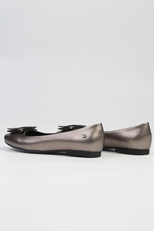 Pierre Cardin® | PC-53104- 3592 Platin Cilt-Kadın Babet Günlük Ayakkabı - Görsel 4