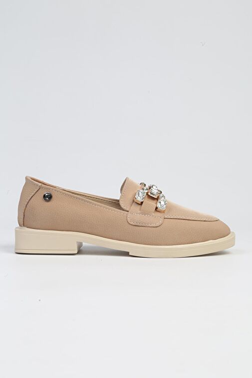 Pierre Cardin® | PC-53150 - 3441 Bej Nubuk-Kadın Günlük Ayakkabı - Görsel 2