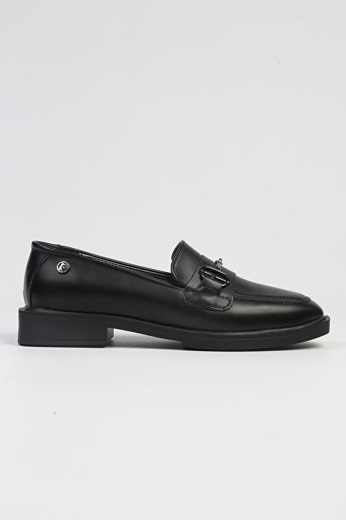 Pierre Cardin® | PC-53162 - 3441 Siyah Cilt-Kadın Günlük Ayakkabı - Görsel 3