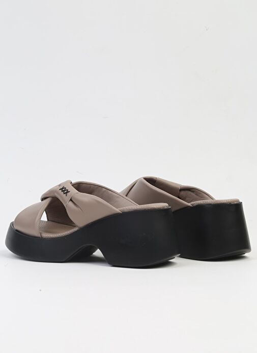 Pierre Cardin® | PC-7196- 3968 Vizon-Kadın Platform Terlik - Görsel 4