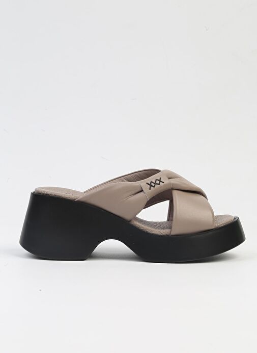 Pierre Cardin® | PC-7196- 3968 Vizon-Kadın Platform Terlik - Görsel 2