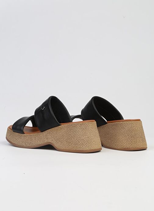 Pierre Cardin®| PC-7210- 3807 Siyah-Kadın Topuklu Terlik - Görsel 4