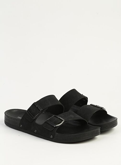 Pierre Cardin Siyah Erkek Terlik PC-7241 - Görsel 3