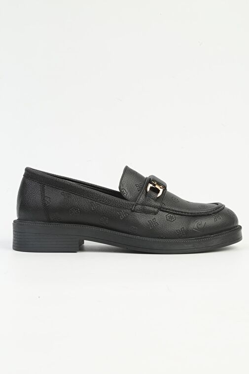 Pierre Cardin® | PC-54117 - Kadın Siyah Loafer - Görsel 2