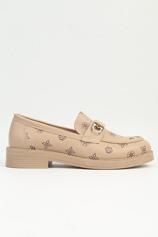 Pierre Cardin Bej Kadın Loafer PC-54117-Bej - Görsel 4