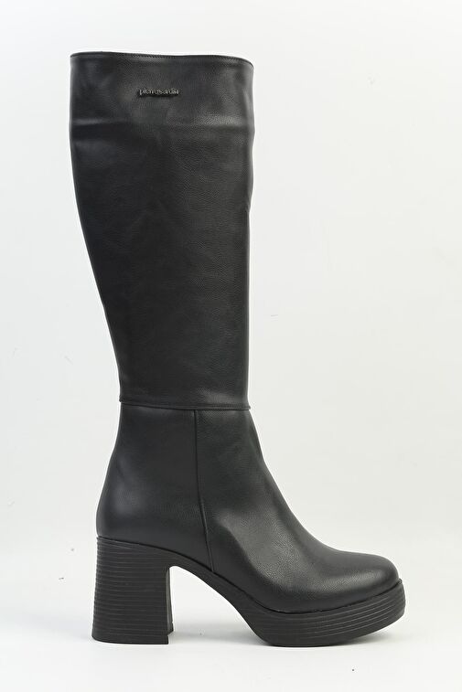 Pierre Cardin® | PC-54122 - Siyah - Kadın Topuklu Çizme - Görsel 2