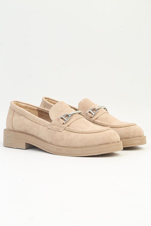 Pierre Cardin® | PC-54169 Vizon Süet Kadın Günlük Ayakkabı - Görsel 3