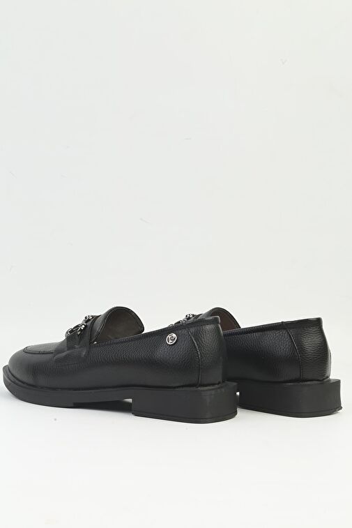 Pierre Cardin® | PC-54274 - Siyah Kadın Loafer Ayakkabı - Görsel 4