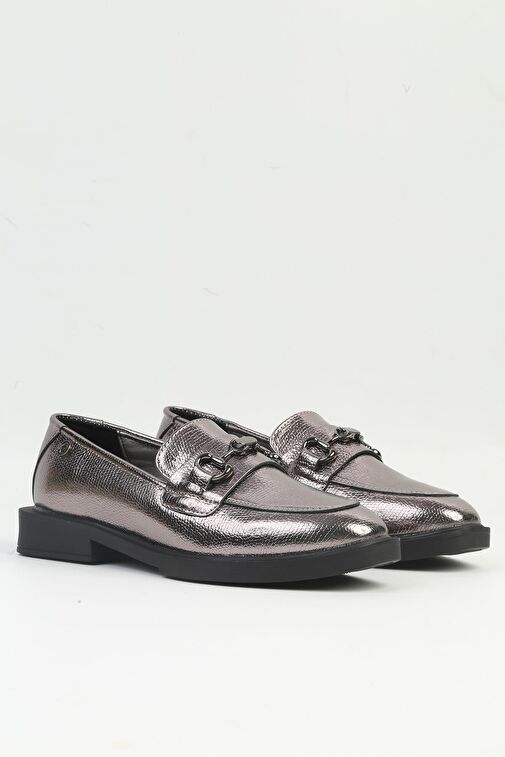 Pierre Cardin® | PC-54274 - Platin Kadın Loafer Ayakkabı - Görsel 3