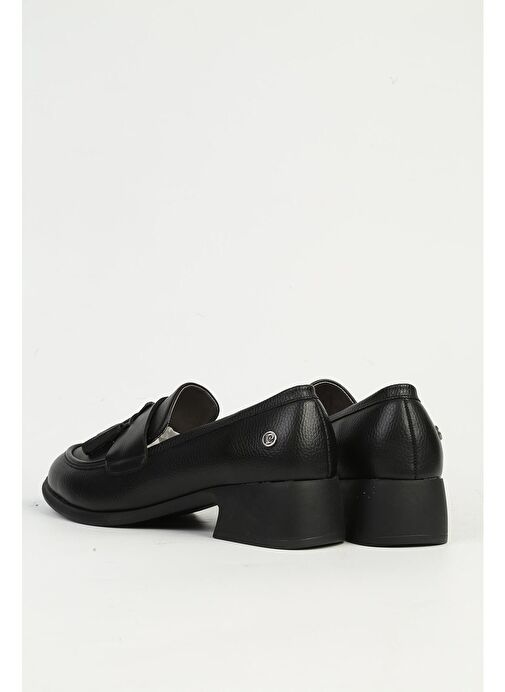 Pierre Cardin Siyah Floter Kadın Loafer PC-54276 - Görsel 4