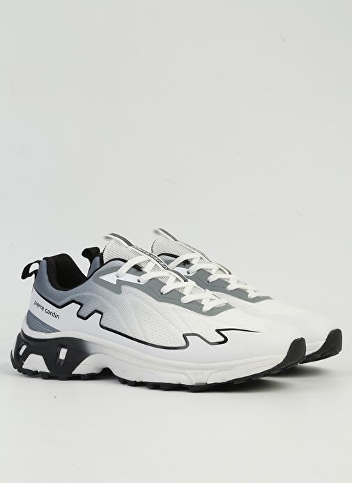 Pierre Cardin® Beyaz Erkek Spor Ayakkabı İTHAL PCI-11054 - Görsel 4