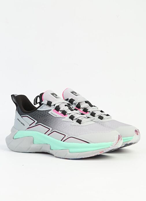 Pierre Cardin® Gri Kadın Spor Ayakkabı İTHAL PCI-11055 - Görsel 4