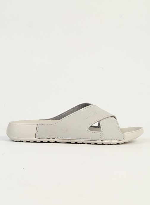 Benetton Gri Kadın Terlik BN-1417 - Görsel 2