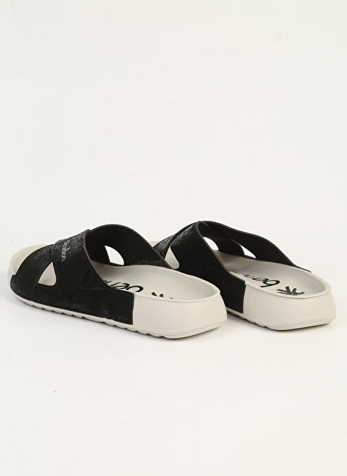 Benetton Siyah Gri Kadın Terlik BN-1417 - Görsel 4