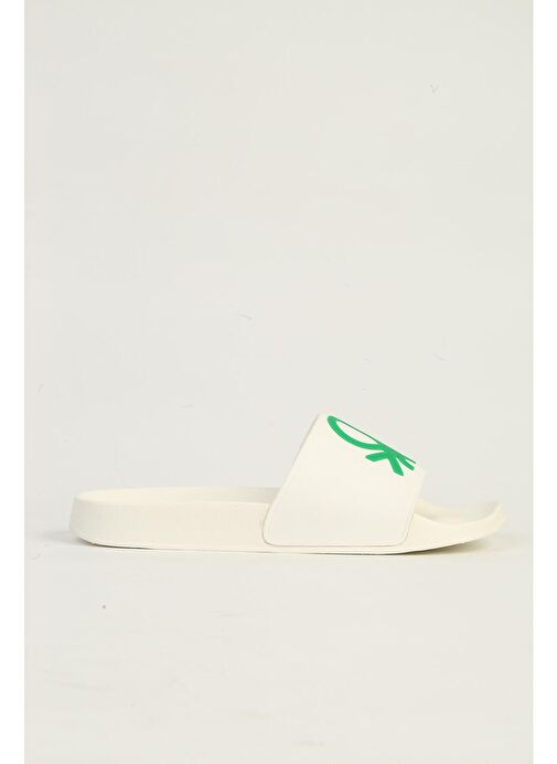 United Colors of Benetton Beyaz Erkek Terlik BN-1429-Beyaz - Görsel 2