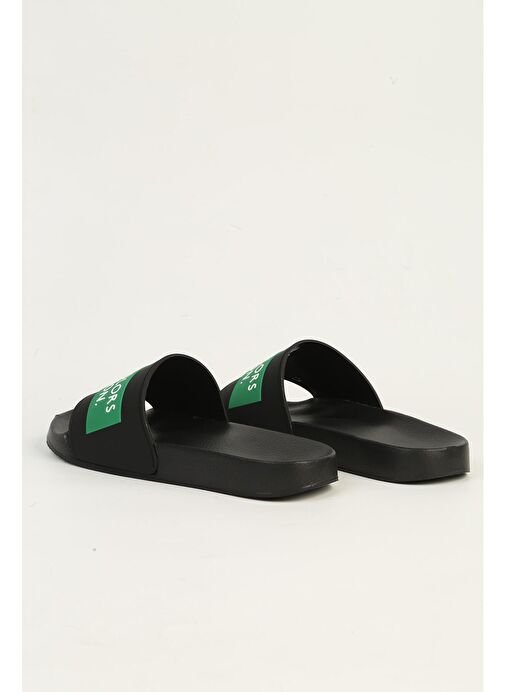 United Colors of Benetton Siyah Erkek Terlik BN-1430-Siyah - Görsel 4