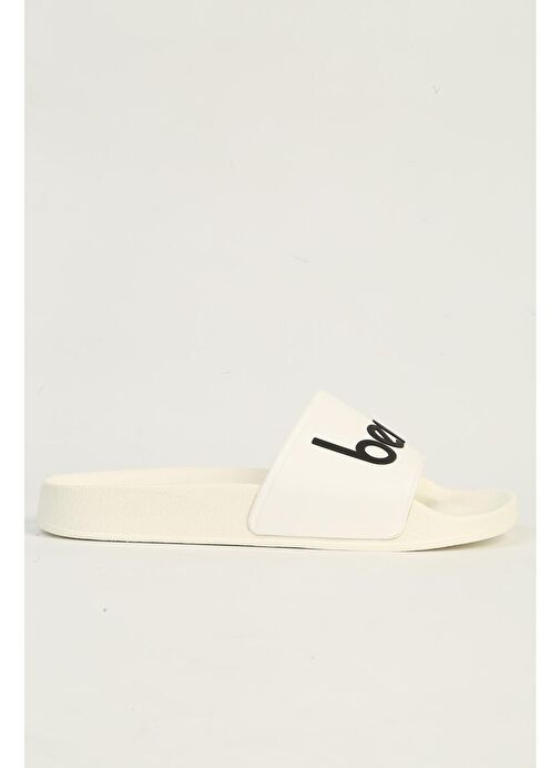 United Colors of Benetton Beyaz Kadın Terlik BN-1432-Beyaz - Görsel 2