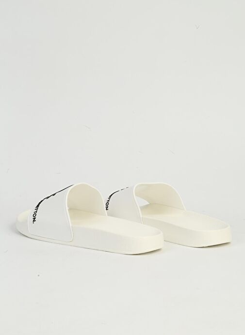 Benetton Beyaz Erkek Terlik BN-1434 - Görsel 4