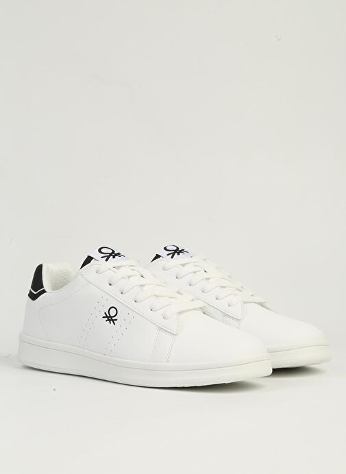 Benetton Beyaz Erkek Spor Ayakkabı İTHAL BNI-11401 - Görsel 4