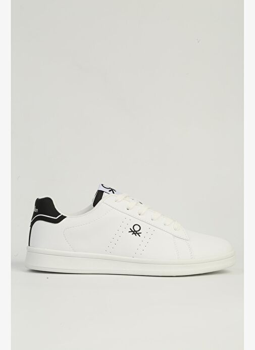 Benetton Beyaz Erkek Spor Ayakkabı İTHAL BNI-11401 - Görsel 3