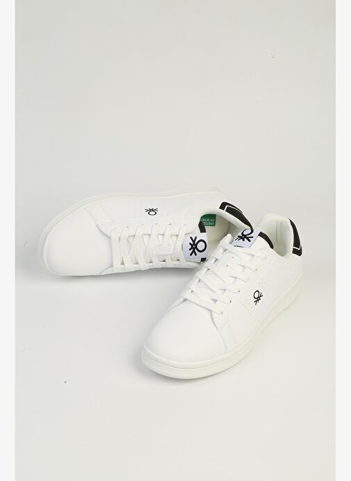 Benetton Beyaz Erkek Spor Ayakkabı İTHAL BNI-11401 - Görsel 9