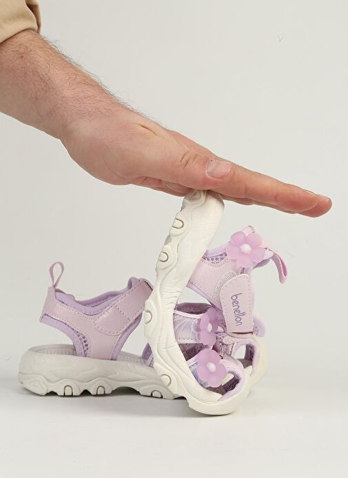 Benetton Lila Çocuk Spor Ayakkabı İTHAL BNI-11408 - Görsel 3