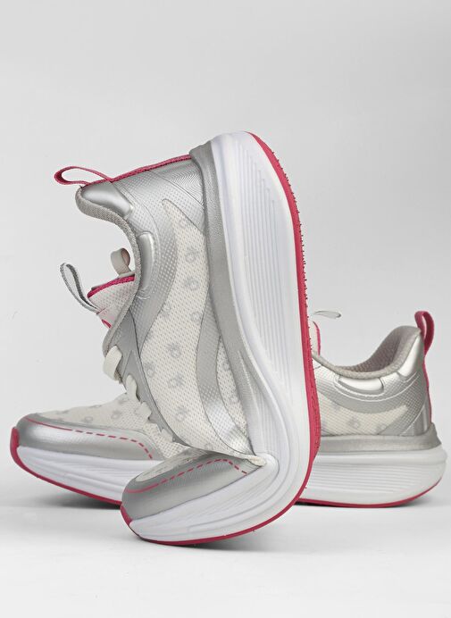 Benetton Beyaz Kadın Spor Ayakkabı İTHAL BNI-11441 - Görsel 3