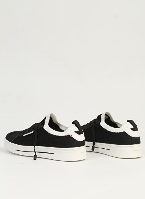 Benetton Siyah Beyaz Kadın Spor Ayakkabı İTHAL BNI-11483 - Görsel 4