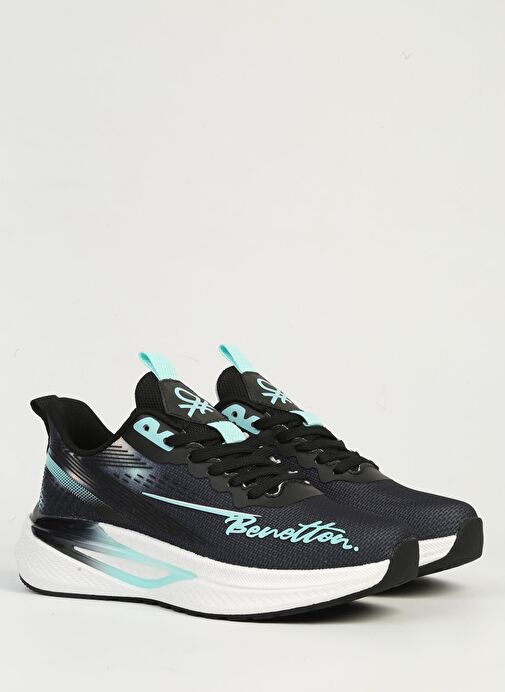 Benetton Lacivert Kadın Spor Ayakkabı İTHAL BNI-11496 - Görsel 3