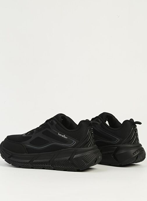 Benetton Siyah Kadın Spor Ayakkabı İTHAL BNI-11500 - Görsel 4