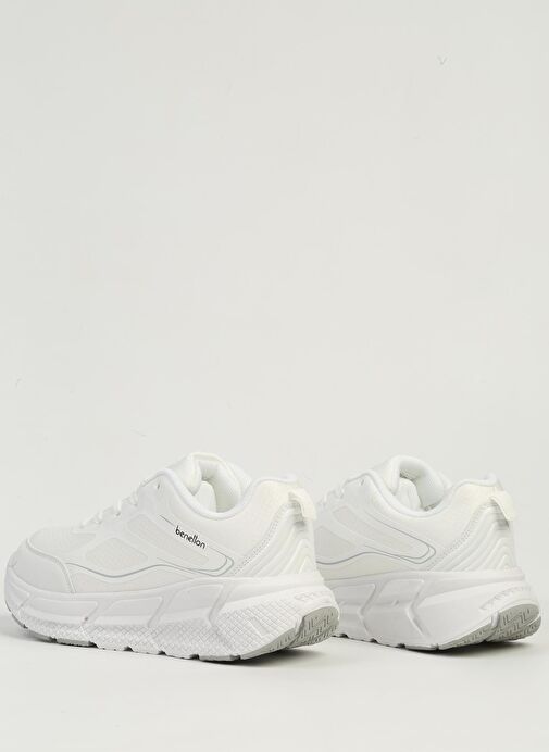Benetton Beyaz Kadın Spor Ayakkabı İTHAL BNI-11500 - Görsel 5