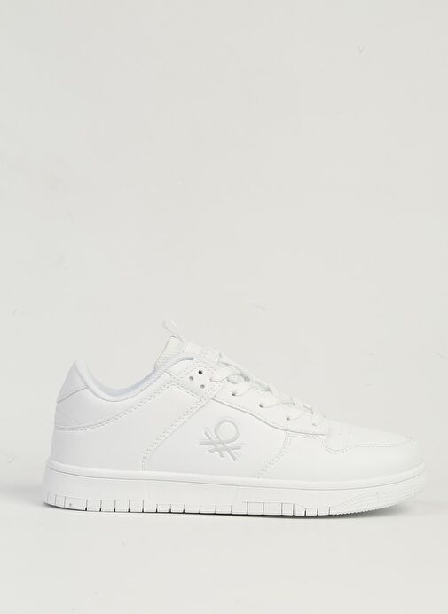 Benetton Beyaz Kadın Spor Ayakkabı İTHAL BNI-11501 - Görsel 2
