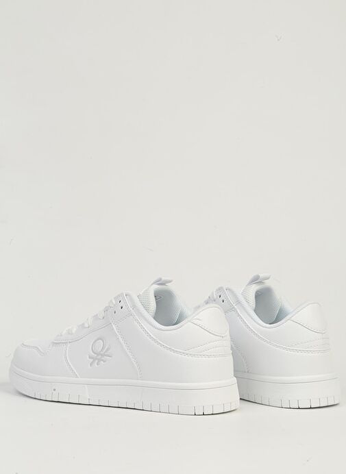Benetton Beyaz Kadın Spor Ayakkabı İTHAL BNI-11501 - Görsel 4