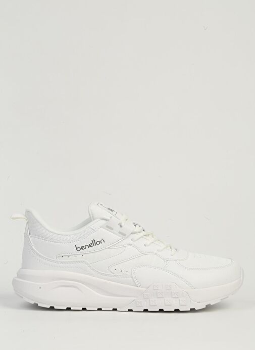 Benetton Beyaz Erkek Spor Ayakkabı İTHAL BNI-11504 - Görsel 2