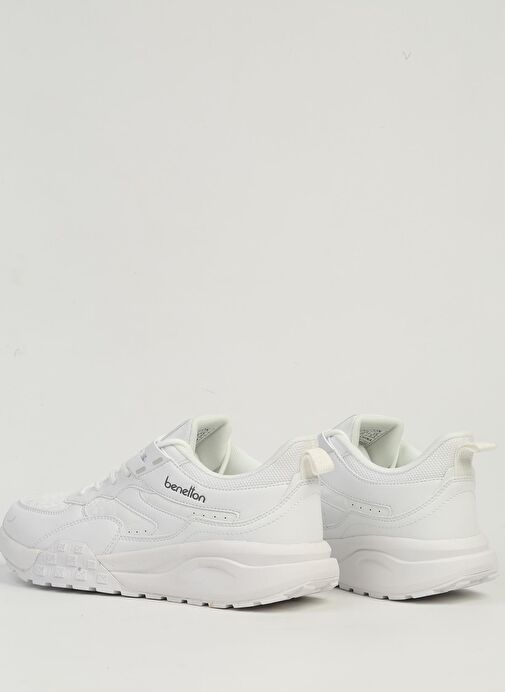 Benetton Beyaz Erkek Spor Ayakkabı İTHAL BNI-11504 - Görsel 4