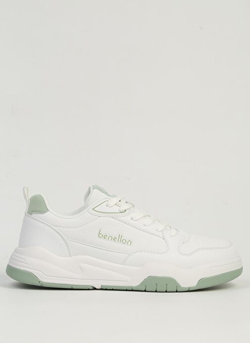 Benetton Beyaz Erkek Spor Ayakkabı İTHAL BNI-11505 - Görsel 2