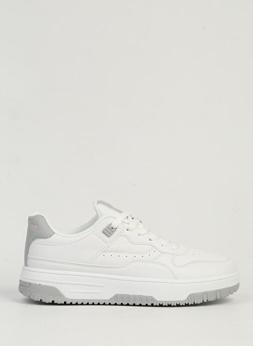 Benetton Beyaz Kadın Spor Ayakkabı İTHAL BNI-11509 - Görsel 2